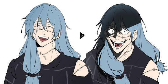 Flat colour example.