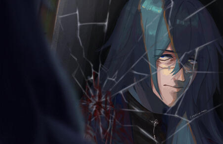 1 character, full scene